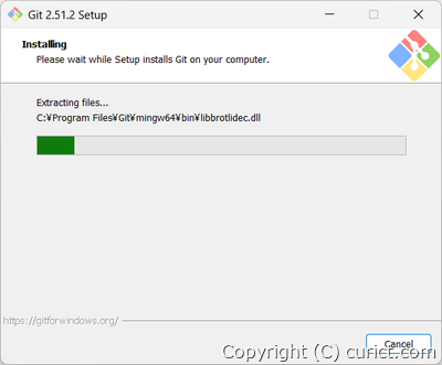 プログレス画面