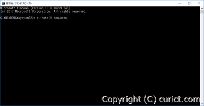 pip install requests