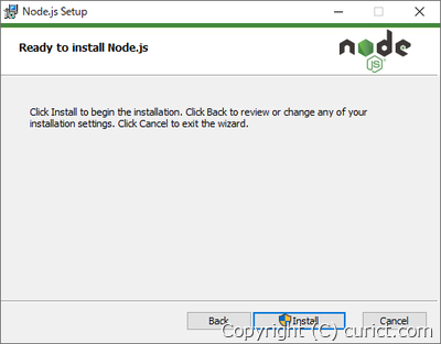 Ready to install Node.js