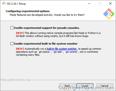 Configuring設定画面