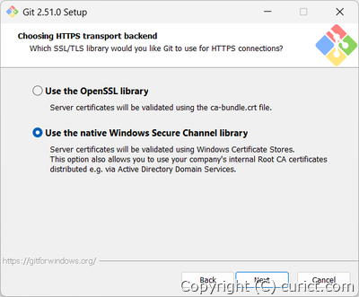 HTTPSの設定画面