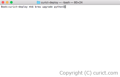 brew upgrade python3
