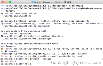 python3 --version