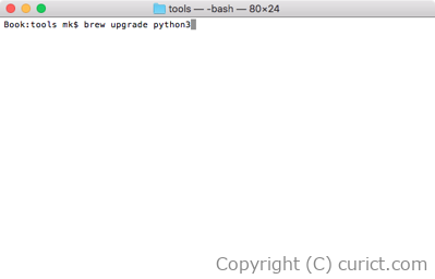 brew upgrade python3