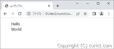 マークなし - Google Chrome