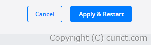 Resources-Apply & Restart