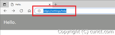 edge://settings/help