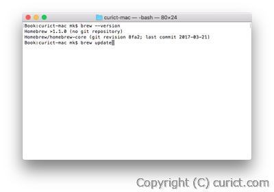 brew update